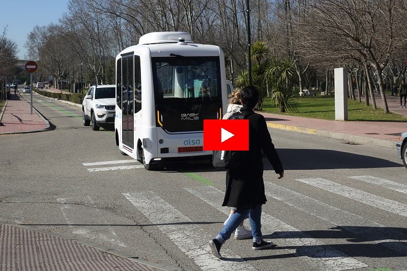 Bus autonomo Alsa UAM